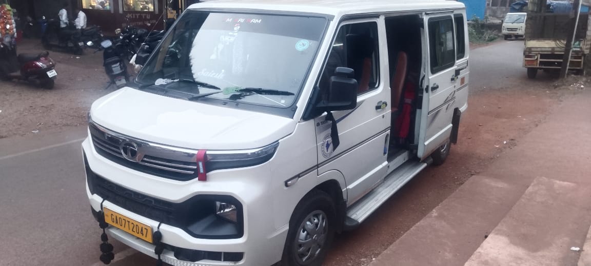 Outdoor road trip scene